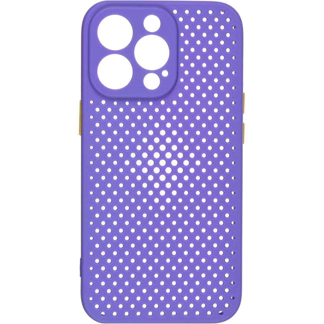 

Чехол-накладка CARMEGA Dot для смартфона Apple iPhone 13 Pro, термополиуретан, фиолетовый (CAR-SC-DTIPH13PPR)