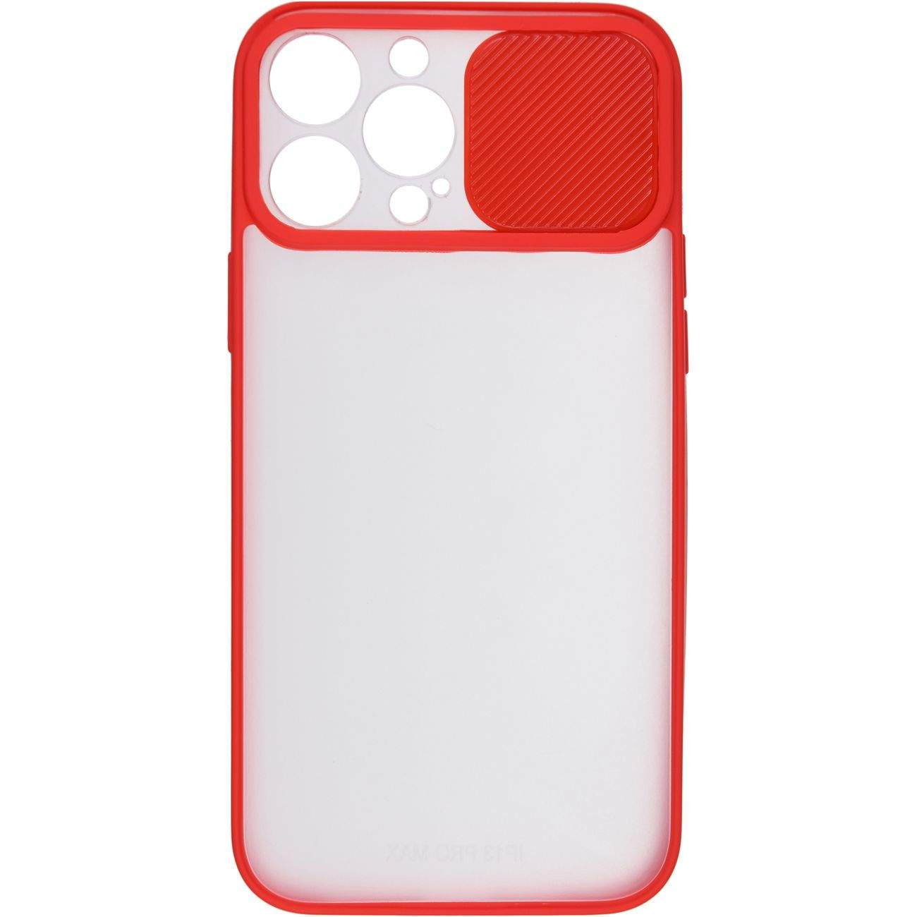 

Чехол-накладка CARMEGA Camera для смартфона Apple iPhone 13 Pro Max, поликарбонат, красный (CAR-SC-CMIPH13PMRD)