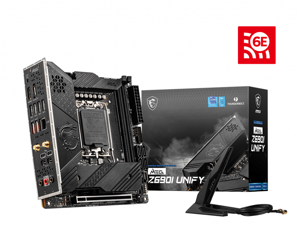 Материнская плата MSI MEG Z690I UNIFY, Socket1700, Intel Z690, mini-ITX