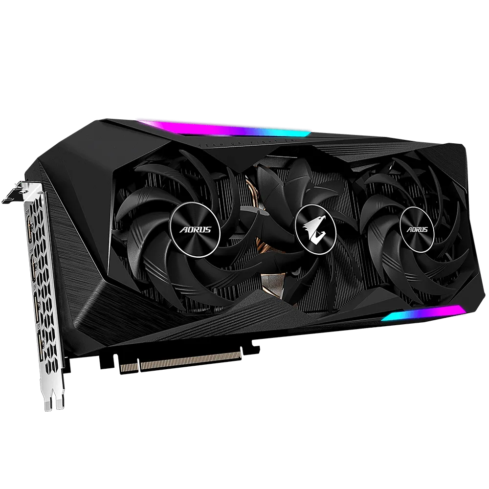 

Видеокарта GIGABYTE AMD Radeon RX 6900 XT AORUS MASTER 16G (rev. 2.0), 16Gb DDR6, 256 бит, PCI-E, 2HDMI, 2DP, Retail (GV-R69XTAORUS M-16GD 2.0), AORUS MASTER 16G (rev. 2.0)