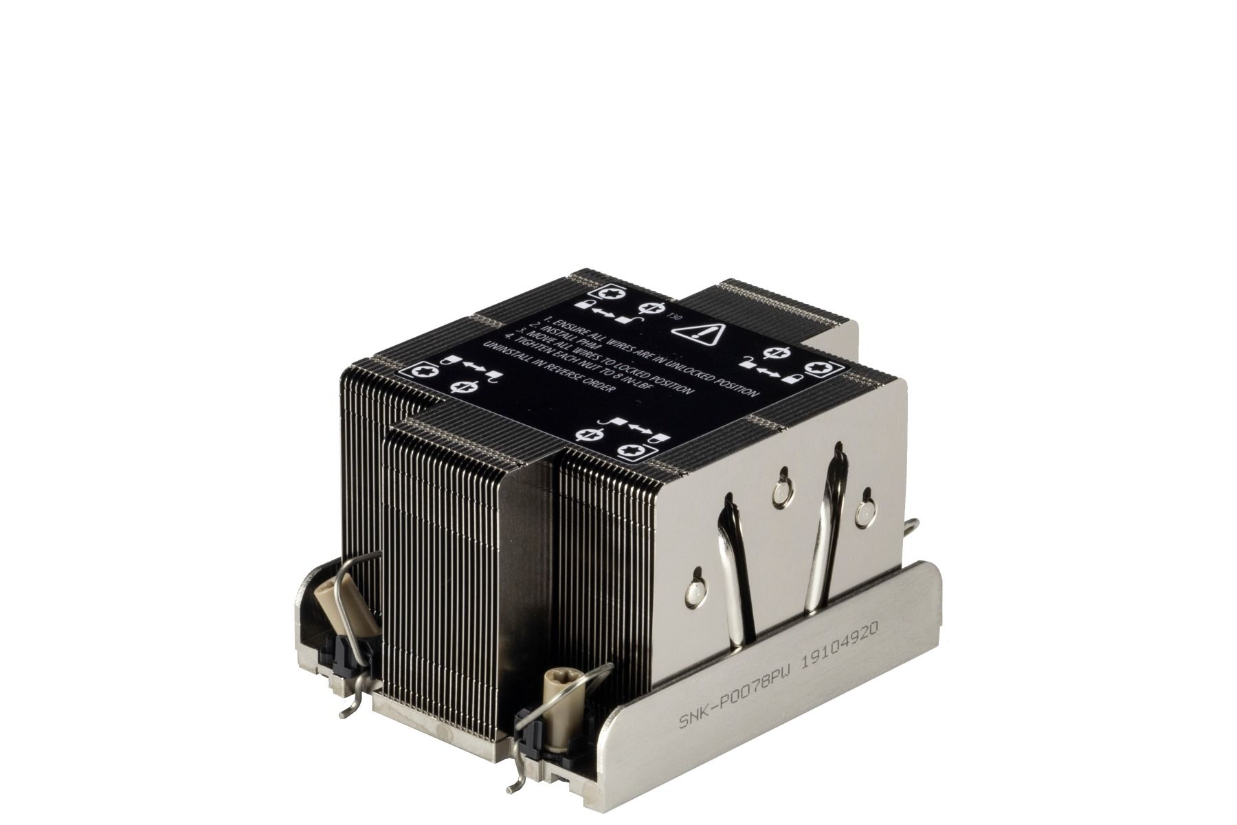 

Радиатор Supermicro, Socket 4189, 2U Passive, (SNK-P0078PW)