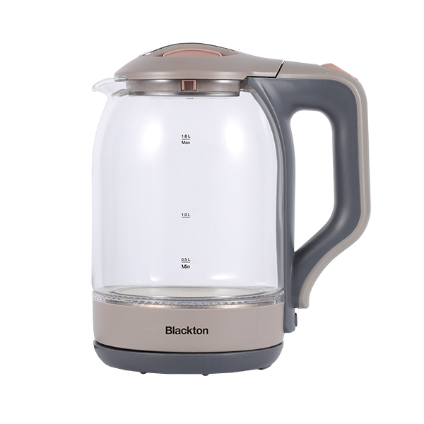 

Чайник электрический Blackton Bt KT1727G 1.8л. 1.5 кВт, стекло, бежевый/серый, Bt KT1727G