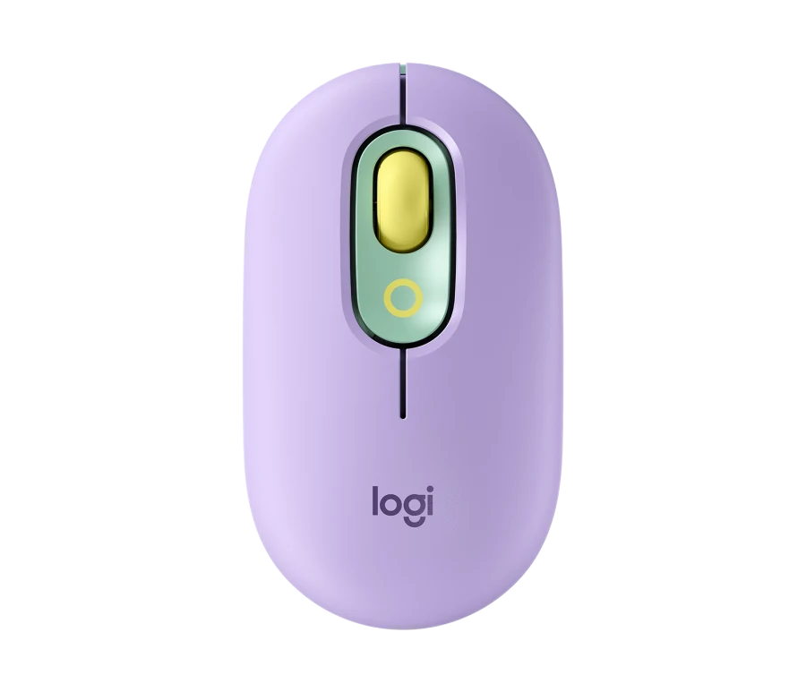 

Мышь беспроводная Logitech POP Mouse, 4000dpi, оптическая светодиодная, Bluetooth, фиолетовый (910-006547), POP Mouse