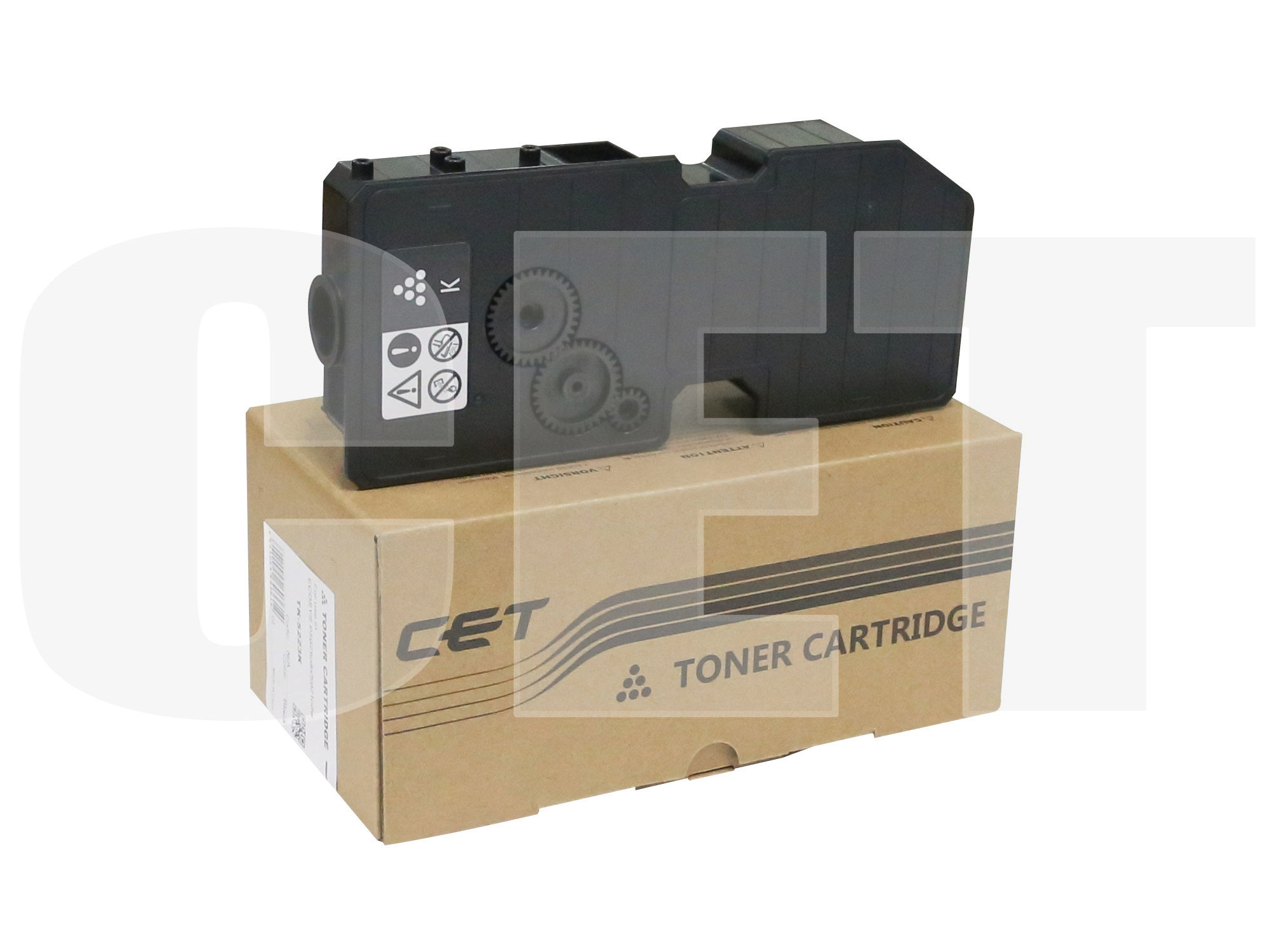 

Картридж лазерный CET CET8995K (TK-5230K), черный, 2600 страниц, совместимый для Kyocera ECOSYS P5021cdw, ECOSYS P5021cdn, ECOSYS M5521cdw, ECOSYS M5521cdn без чипа 52г