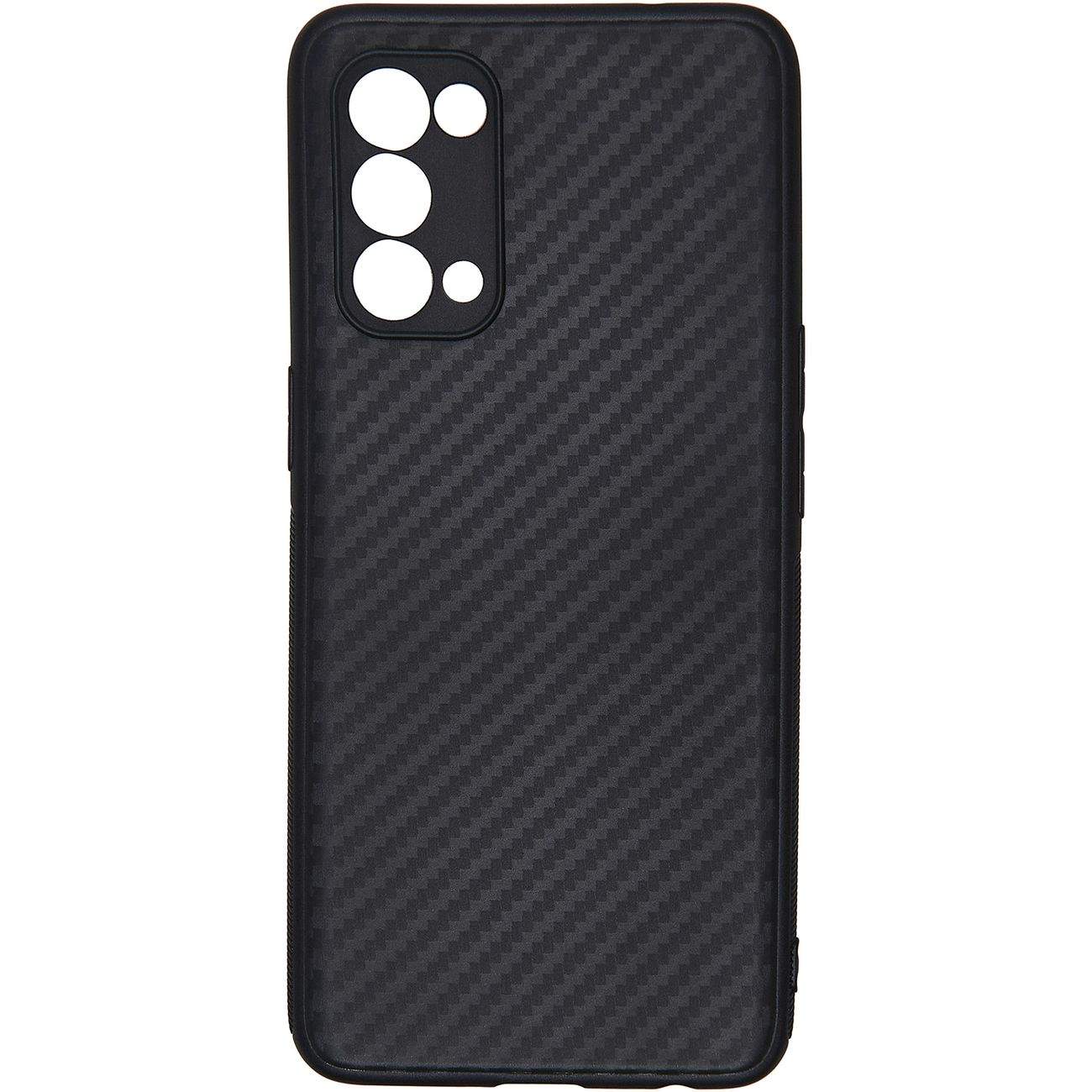 

Чехол-накладка CARMEGA Carbon для смартфона Oppo Reno 5, пластик, черный (CAR-SC-OPRN5CBBK)