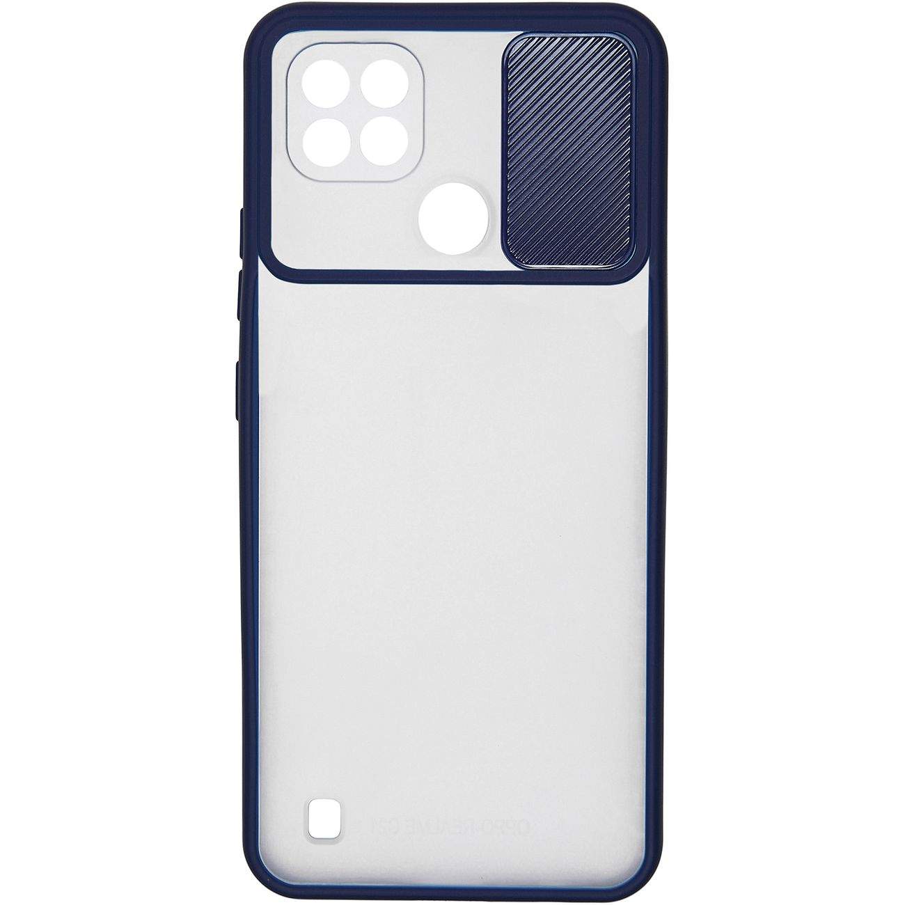 

Чехол-накладка CARMEGA Camera для смартфона Realme C21, поликарбонат, синий (CAR-SC-RLMC21CMBL)