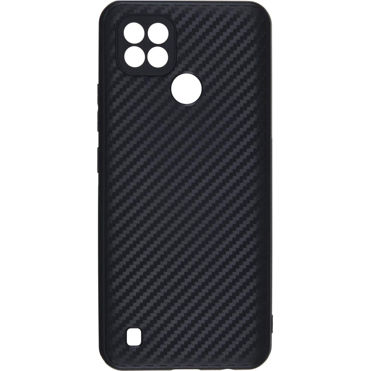

Чехол-накладка CARMEGA Carbon для смартфона Realme C21, термополиуретан, черный (CAR-SC-RLM21CBTPU)