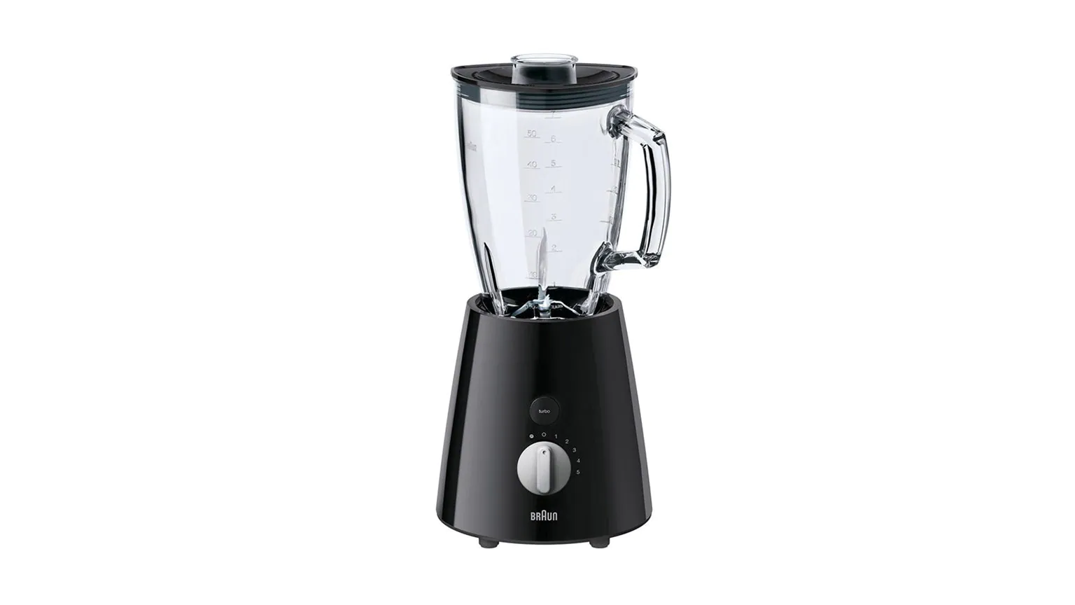 

Блендер стационарный Braun Tribute Collection JB3060 800Вт, 1.7л, черный (0X22311065), JB3060