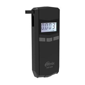 

Алкотестер Ritmix RAT-650, черный, RAT-650