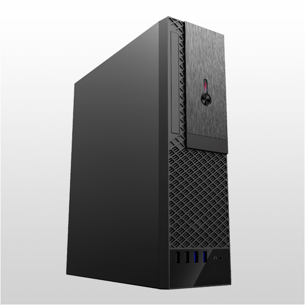 

Корпус Foxline FL-1001, mATX, Slim-Desktop, 2xUSB 3.0, черный, 300 Вт (FL-1001-TFX300S), FL-1001
