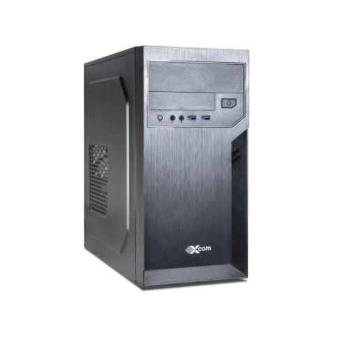 Корпус Foxline FL-702-U32, mATX, Mini-Tower, 2xUSB 3.0, черный, без БП (FL-702-U32)