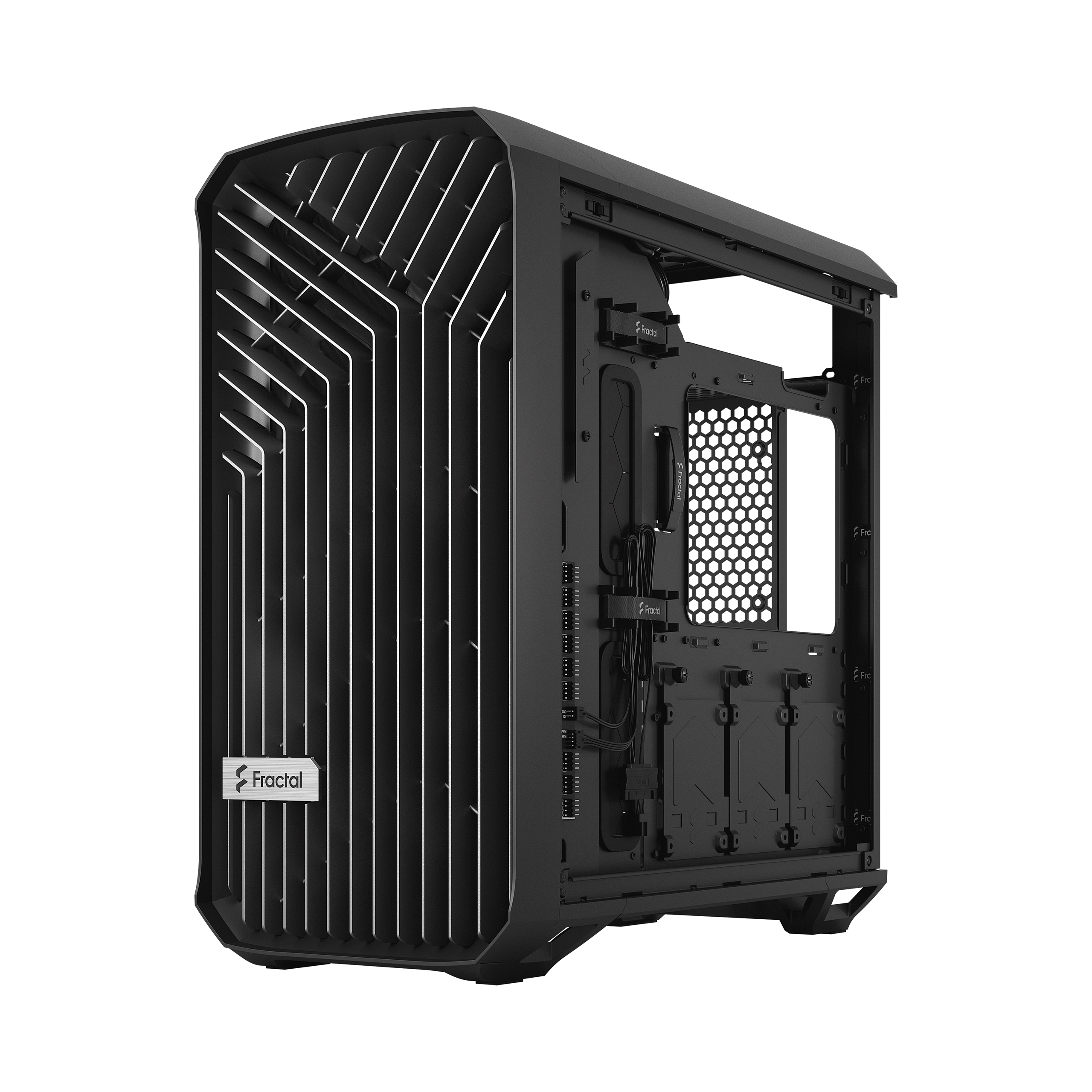 Корпус Fractal Design Torrent Compact Black TG Dark Tint, EATX, Midi-Tower, 2xUSB 3.0, USB Type-C, темно-серый, без БП (FD-C-TOR1C-01)