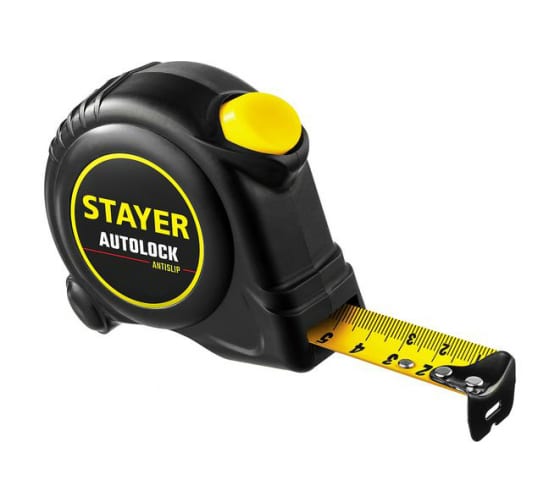 

Рулетка 7.5 м x 2.5 см, STAYER Autolock (2-34126-07-25_z02), Autolock