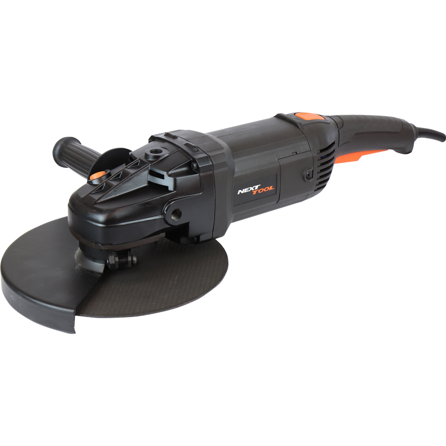 

УШМ (болгарка) NEXTTOOL USM-2200/230S, сетевая, 2200Вт, 230мм, 6500 об/мин, 4.5кг (400043), USM-2200/230S