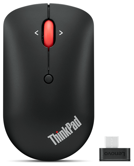 

Мышь беспроводная Lenovo ThinkPad USB-C Wireless Compact, 2400dpi, оптическая светодиодная, USB Type-C, черный (4Y51D20848), ThinkPad USB-C Wireless Compact