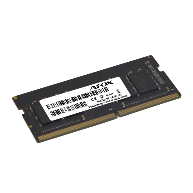 

Память DDR4 SODIMM 16Gb, 2666MHz, CL19, 1.2V AFOX (AFSD416FS1P), AFSD416FS1P