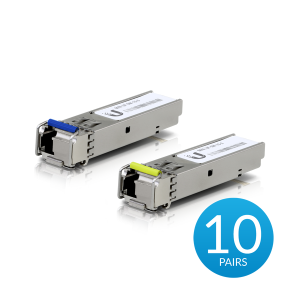 

Модуль SFP UBIQUITI U Fiber, 3км, LC, Tx:1310/1550, Rx:1550/1310, 1.25 Гбит/с, SM, одинарный, DDM, 20шт. (UF-SM-1G-S-20), U Fiber