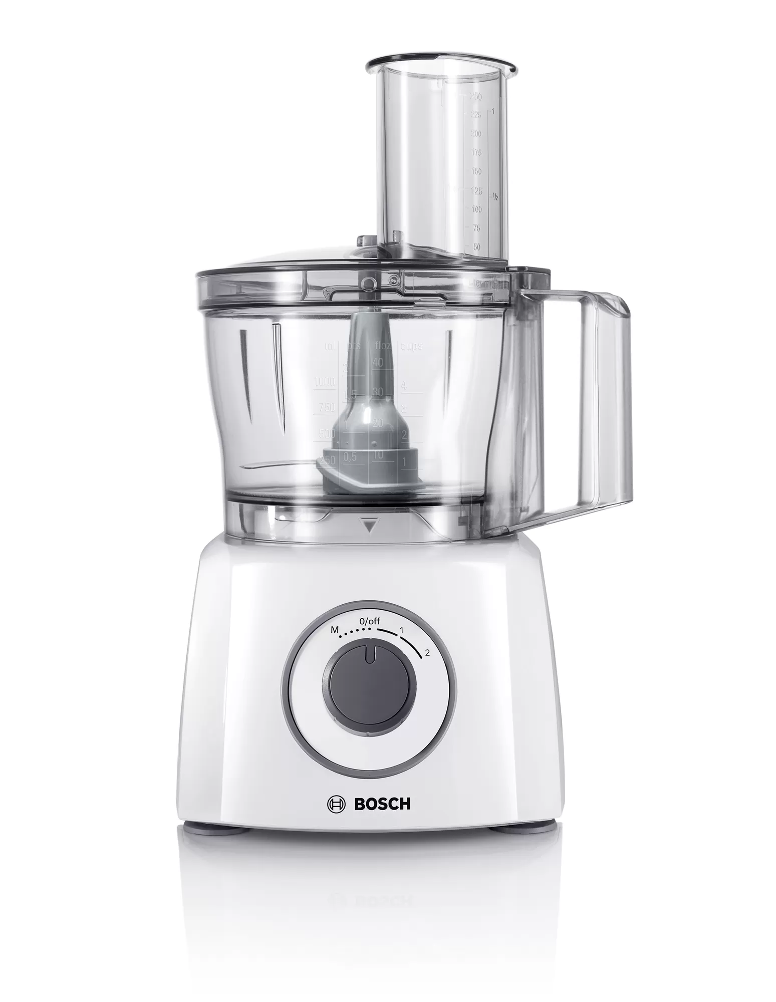 

Комбайн Bosch MultiTalent 3 MCM3110W, 800 Вт, миксер, блендер, мультирезка, терка, белый (MCM3110W), MCM3110W