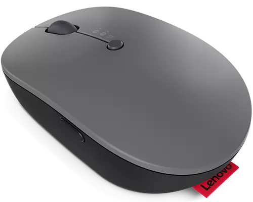 Мышь беспроводная Lenovo Go Wireless Multi-Device Mouse, 2400dpi, оптическая светодиодная, USB Type-C/радиоканал, черный (4Y51C21217)