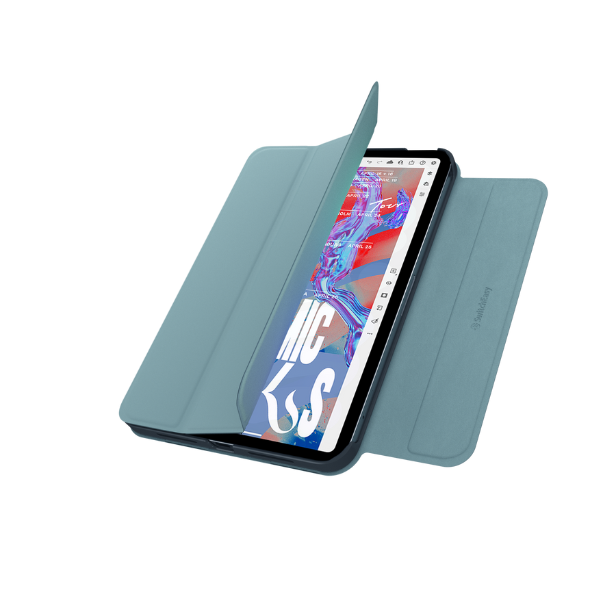Чехол-книжка SwitchEasy Origami+ для планшета Apple iPad mini 6, голубой (GS-109-224-292-184)