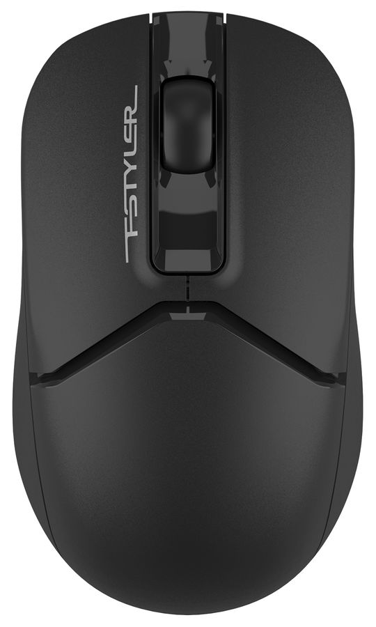 Мышь беспроводная A4Tech Fstyler FB12, 1200dpi, оптическая светодиодная, Bluetooth/USB, черный (FB12 BLACK)