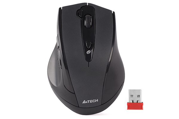 

Мышь беспроводная A4Tech V-Track G10-810FS, 2000dpi, оптическая светодиодная, USB, черный, V-Track G10-810FS