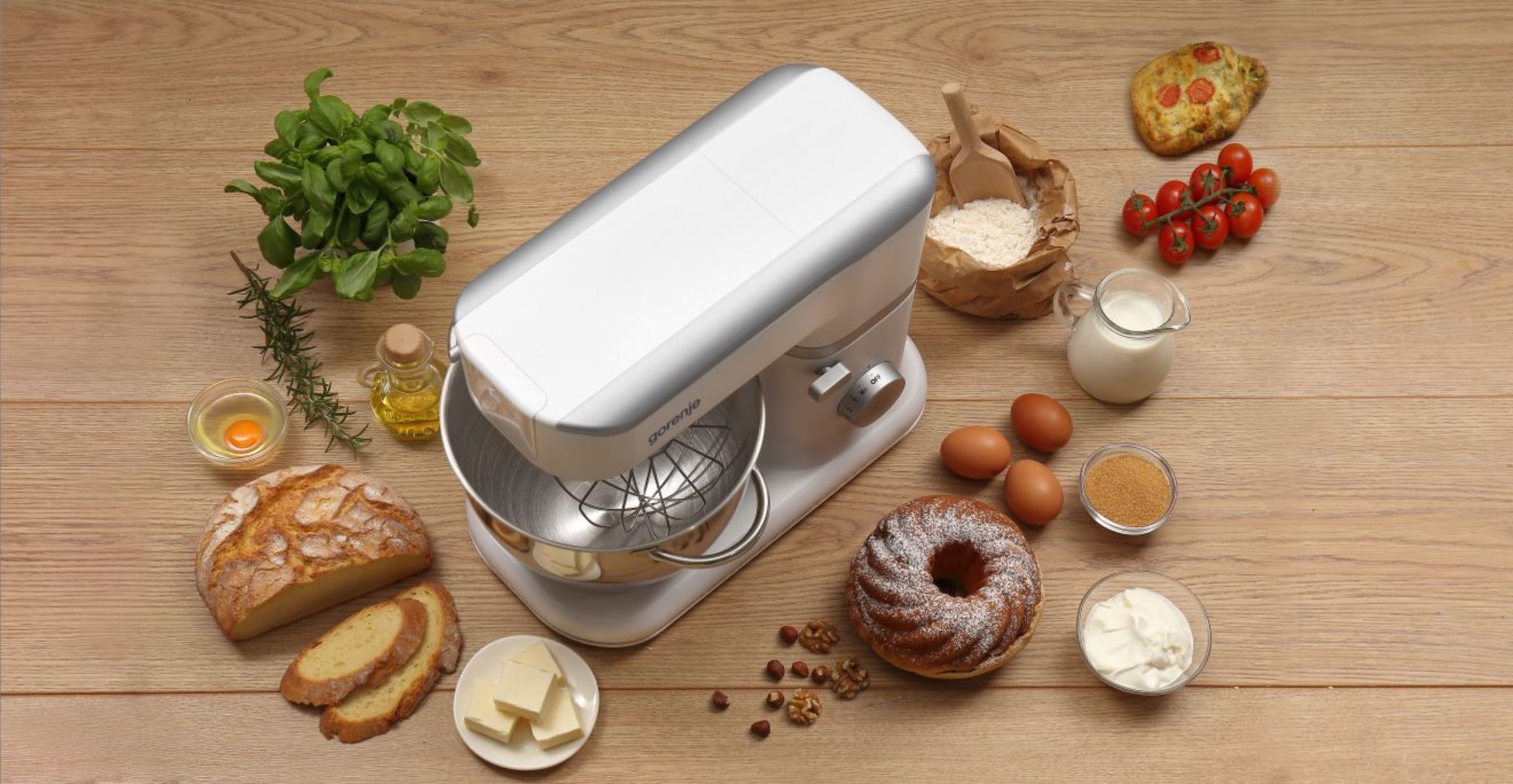 

Измельчитель Gorenje MMC1000W, 1 кВт, миксер, блендер, белый (663555), MMC1000W