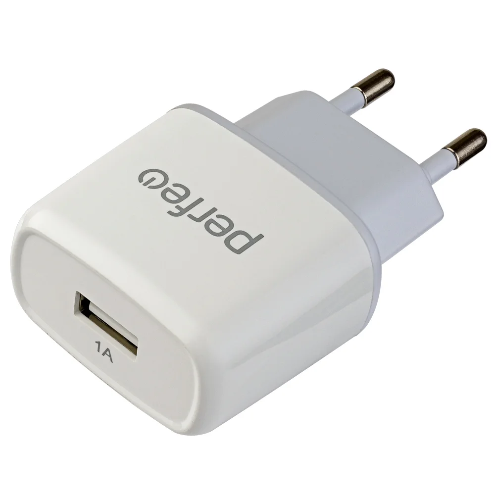 

Сетевое зарядное устройство Perfeo с разъемом USB тип 1, 1USB, 1A, белый ( I4625), с разъемом USB тип 1