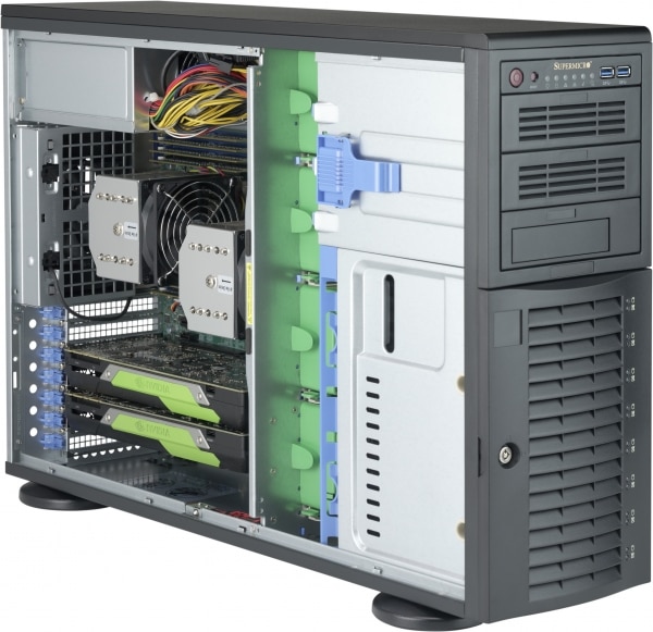 

Корпус Supermicro 743AC-1K26B-SQ, E-ATX, 4U Tower, 8x3.5/2.5 HS, 1x1200Вт, черный (CSE-743AC-1K26B-SQ), 743AC-1K26B-SQ