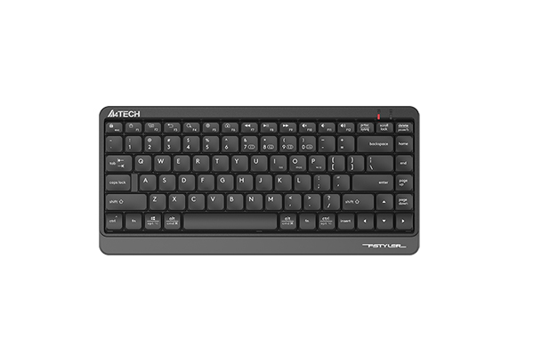 

Клавиатура беспроводная A4Tech Fstyler FBK11, мембранная, USB, черный/серый (FBK11 GREY), Fstyler FBK11