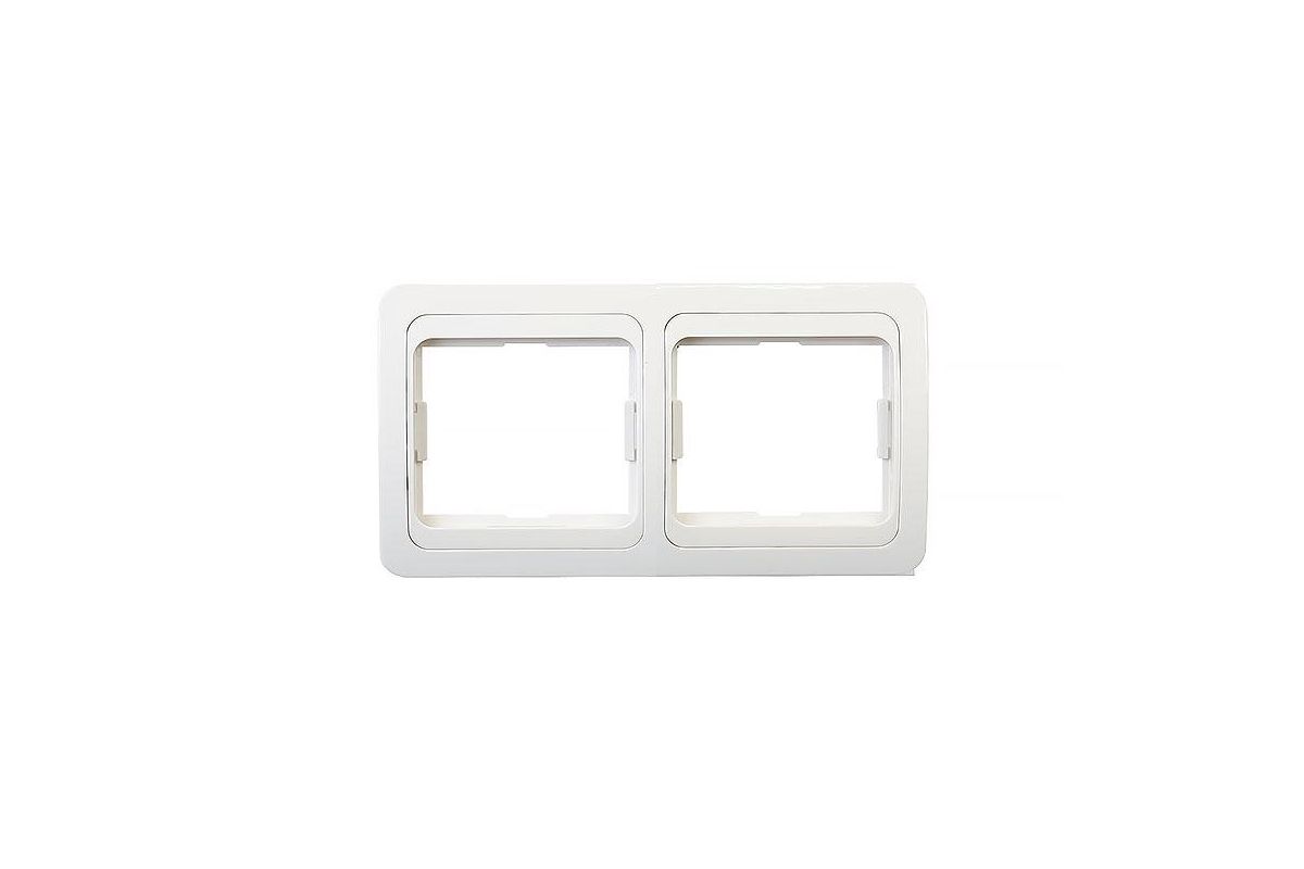 

Рамка SMARTBUY Марс, горизонтальная, 2-поста, белая (SBE-02w-00-FR-2)