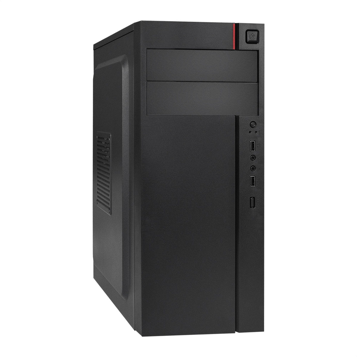 Корпус ExeGate AA-440-AA350, ATX, Midi-Tower, черный, 350 Вт (EX290176RUS)