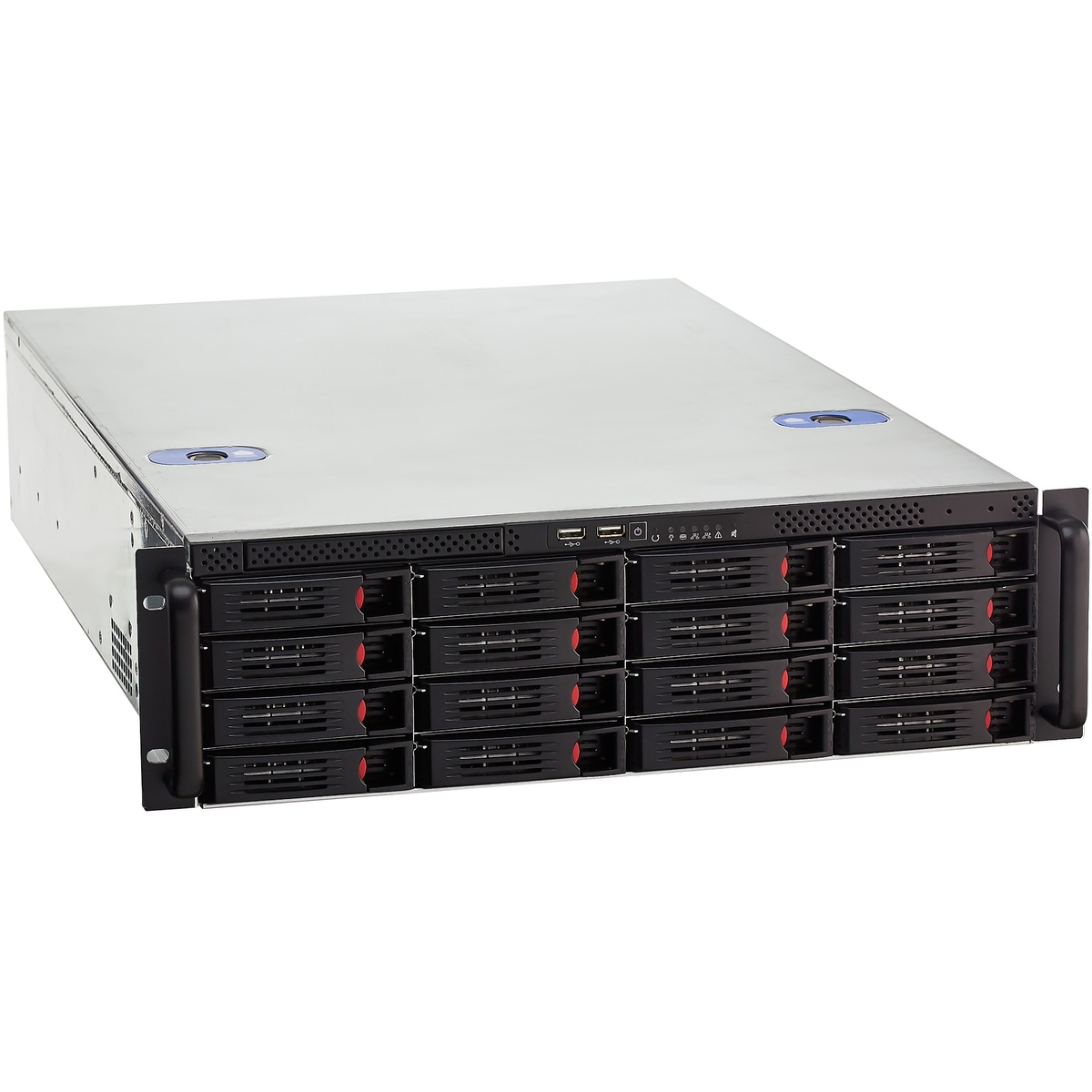 

Корпус Exegate Pro 3U660-HS16, E-ATX, 3U RM, 16x3.5/2.5 HS, 1x700 Вт, черный/серебристый (EX281301RUS), Pro 3U660-HS16