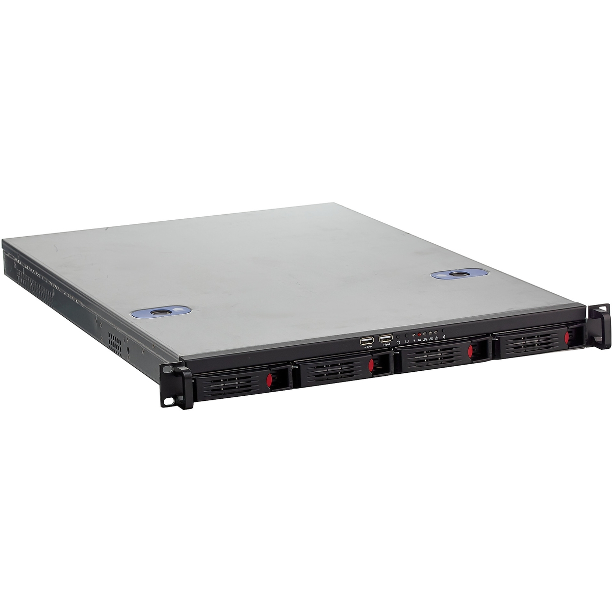 

Корпус Exegate Pro 1U660-HS04, E-ATX, 1U RM, 4x3.5 HS, 1x800 Вт, черный/серебристый (EX288493RUS), Pro 1U660-HS04