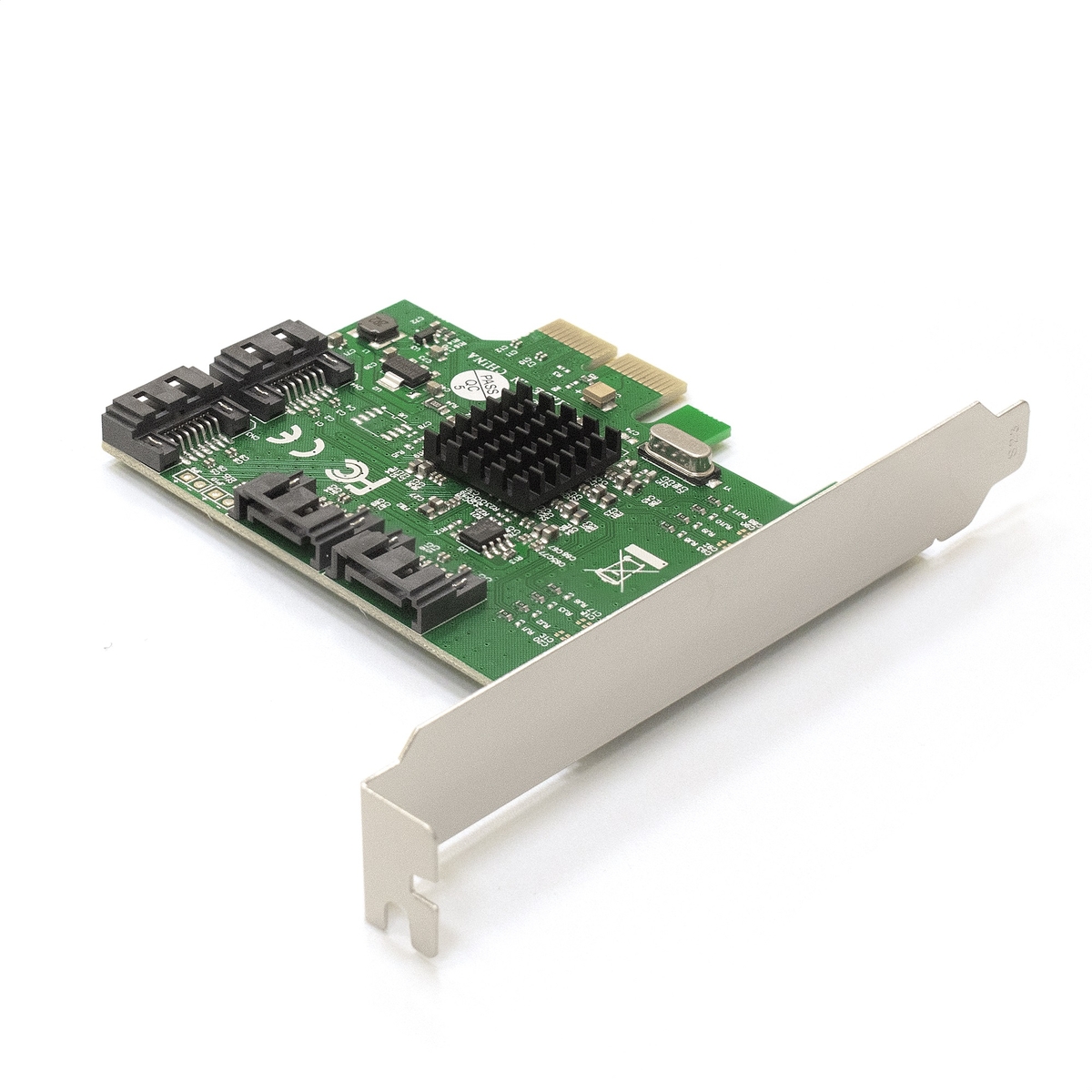 

Контроллер SATA 3.0 ExeGate EXE-502, внутренние порты: 4xSATA 3.0, PCI-E, OEM (EX290924RUS), EXE-502