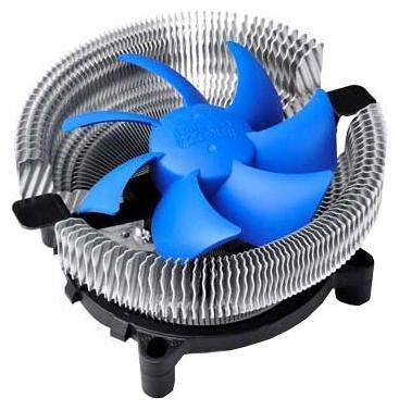 

Кулер для процессора PCcooler E90 для Socket 115x/775/AM2+/AM3/AM3+/FM1/AM2, 2000rpm, 20 дБ, 3-pin, Al, E90