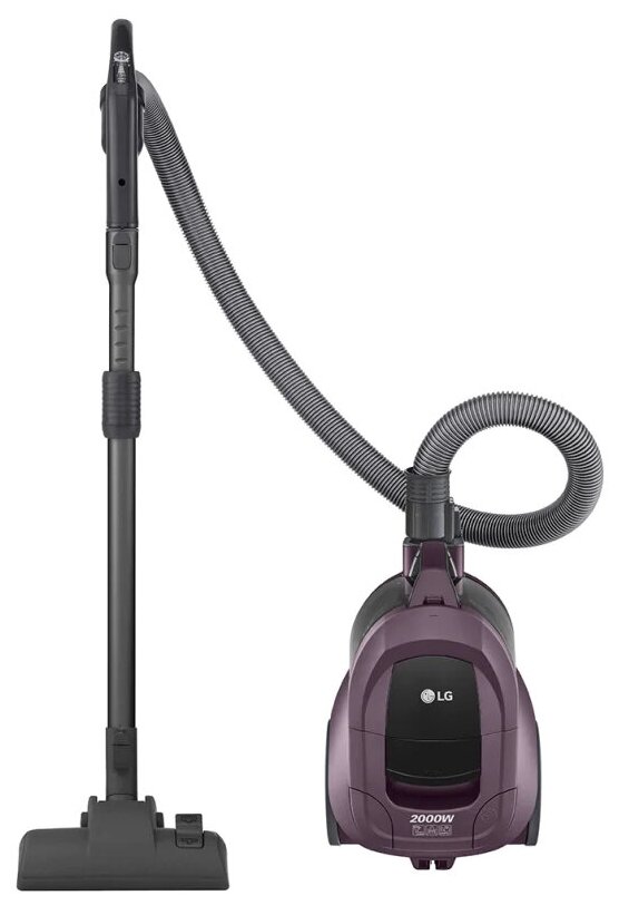 

Пылесос LG VC5420NHTCW 2000Вт, 1.3л, 5.3м, фиолетовый (VC5420NHTCW), VC5420NHTCW