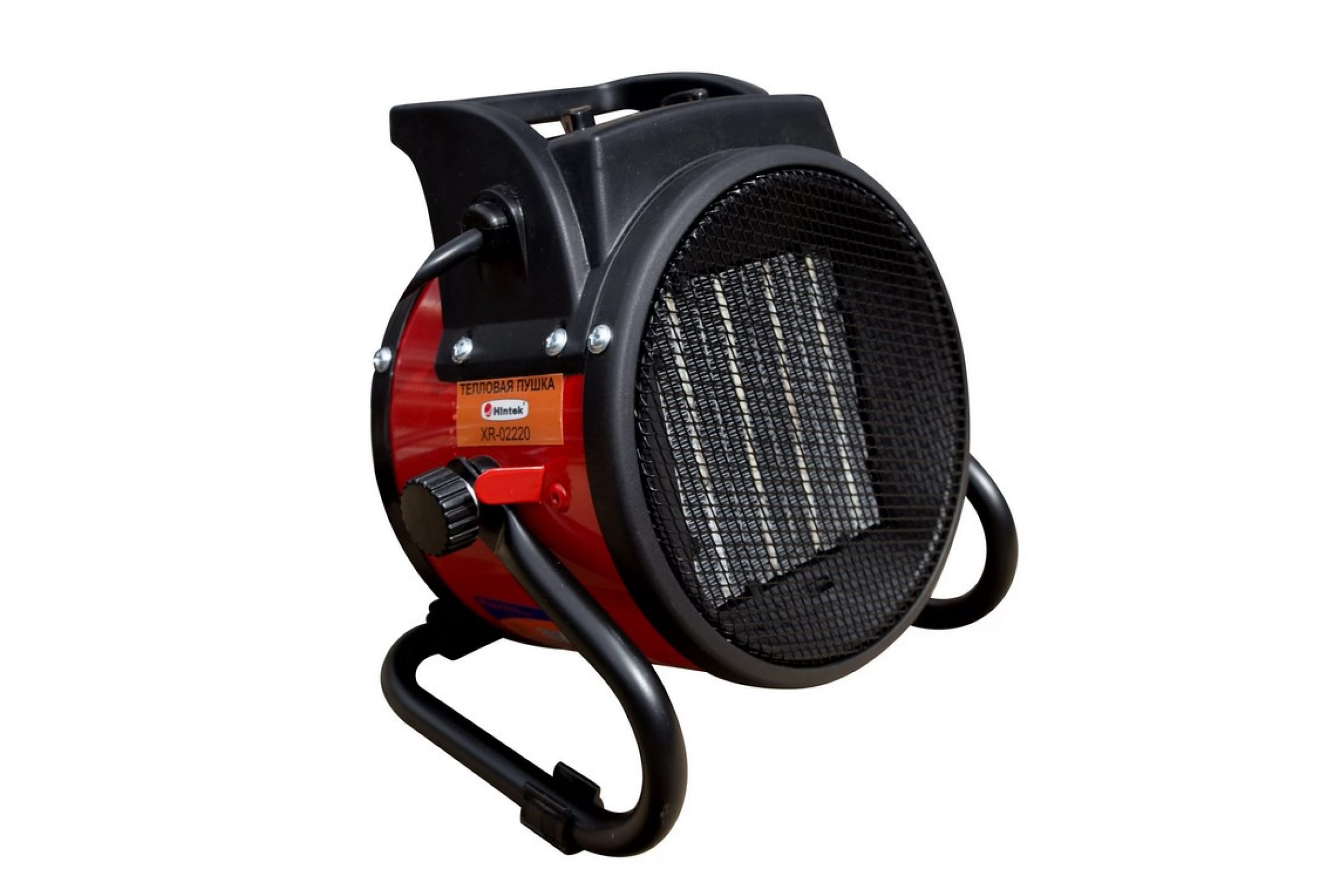 

Тепловая пушка электрическая 20 м² 2 кВт, 140 м³/час, 220/230 В, IP20, Hintek XR-02220 (04.01.01.000118), Черный/красный, XR-02220