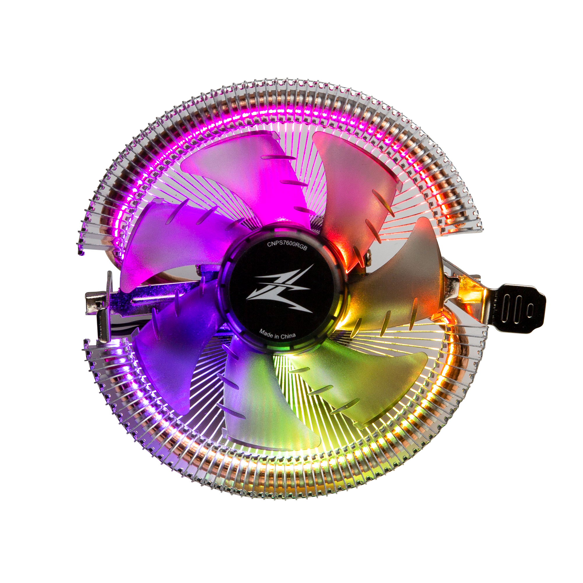 Кулер для процессора Zalman CNPS7600 RGB, 92 мм, 2000rpm, 95 Вт, ARGB