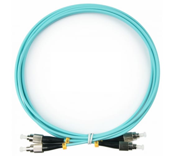 

Патч-корд оптический TopLan, FC/PC-FC/PC, многомодовый, 50/125, OM3, двойной, 150м, голубой (DPC-TOP-OM3-FC/P-FC/P-150), Бирюзовый