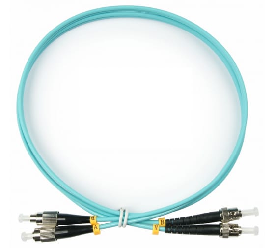 

Патч-корд оптический TopLan, FC/PC-ST/PC, многомодовый, 50/125, OM3, двойной, 150м, голубой (DPC-TOP-OM3-FC/P-ST/P-150), Бирюзовый