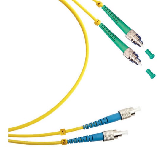 

Патч-корд оптический TopLan, FC/APC-FC/UPC, одномодовый, 9/125, OS2, двойной, 150м, желтый (DPC-TOP-652-FC/A-FC/U-150)