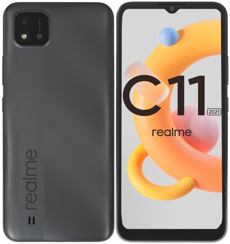 

Смартфон Realme C11 (2021), 6.52" 720x1600 IPS, MediaTek Helio G35, 4Gb RAM, 64Gb, 3G/4G, NFC, Wi-Fi, BT, 2xCam, 2-Sim, 5000 мА⋅ч, Micro-USB, Android 10 Go, серый (6042302), C11 (2021)