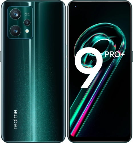 

Смартфон Realme 9 Pro+, 6.4" 2400x1080 AMOLED, MediaTek Dimensity 920, 8Gb RAM, 256Gb, 3G/4G/5G, NFC, Wi-Fi, BT, 3xCam, 2-Sim, 4500mAh, USB Type-C, Android 12, зеленый, 9 Pro+