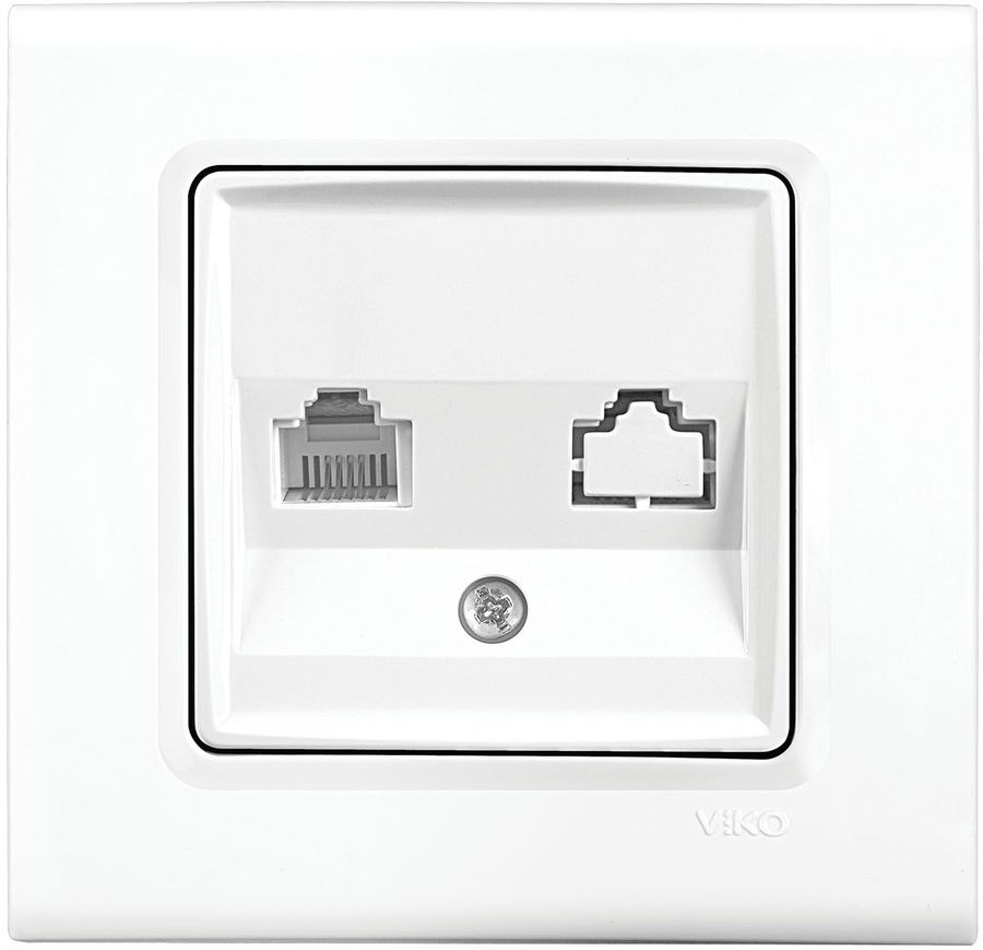 

Розетка RJ-45 скрытый монтаж категория 6e, механизм в сборе, белый, PANASONIC Linnera S (91400078-RU)