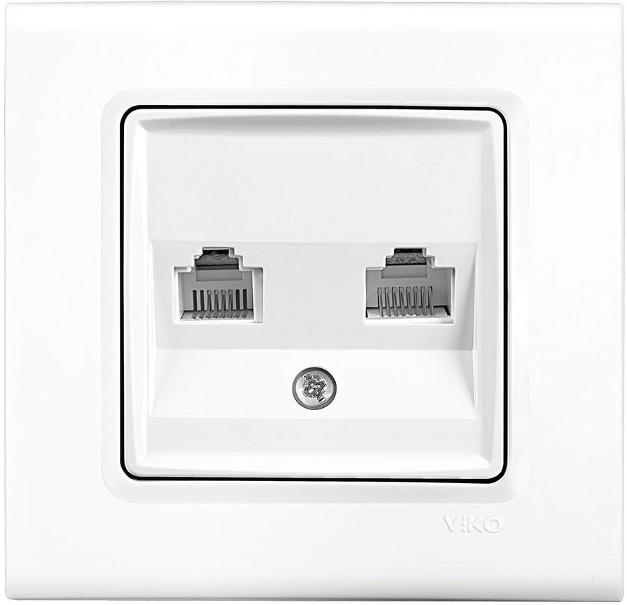 

Розетка RJ-45 скрытый монтаж категория 6, механизм в сборе, белый, PANASONIC Linnera S (91400079-RU)
