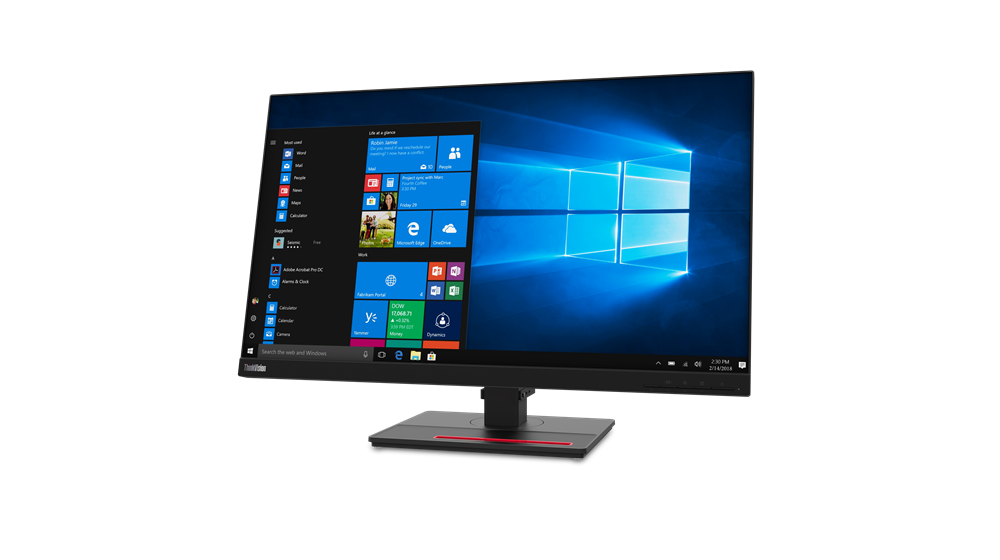 

Монитор 27" Lenovo ThinkVision T27q-20 IPS, 2560x1440 (16:9), 350кд/м2, 4мс, 178°/178°, HDMI, DisplayPort, USB-Hub, черный (61EDGAR2EU), T27q-20