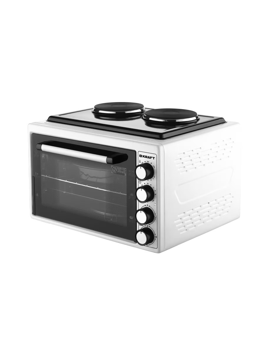 

Мини-печь KRAFT KF-MOHP 3800 W 1500Вт, серый (KF-MOHP 3800 W), KF-MOHP 3800 W