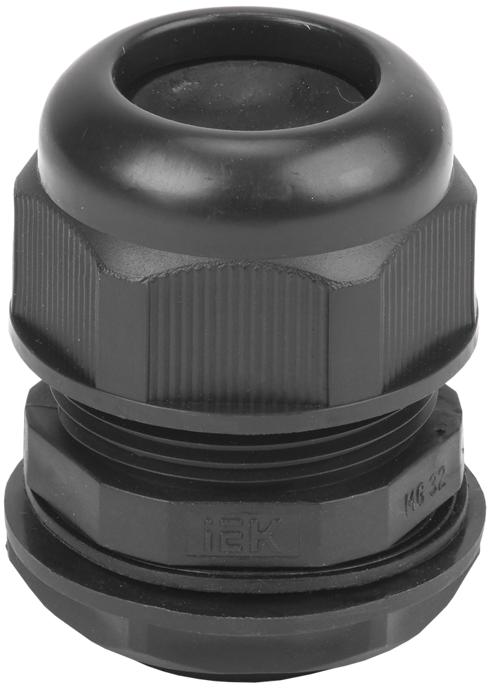 

Сальник IEK MG32, диаметр кабеля 16-24мм IP68, пластик, черный (YSA10-25-32-68-K02), MG32