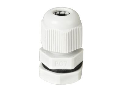 

Сальник HLT PG7, диаметр проводника 2.5-7мм IP68, пластик, серый (083-01-01/083-01-001), PG7